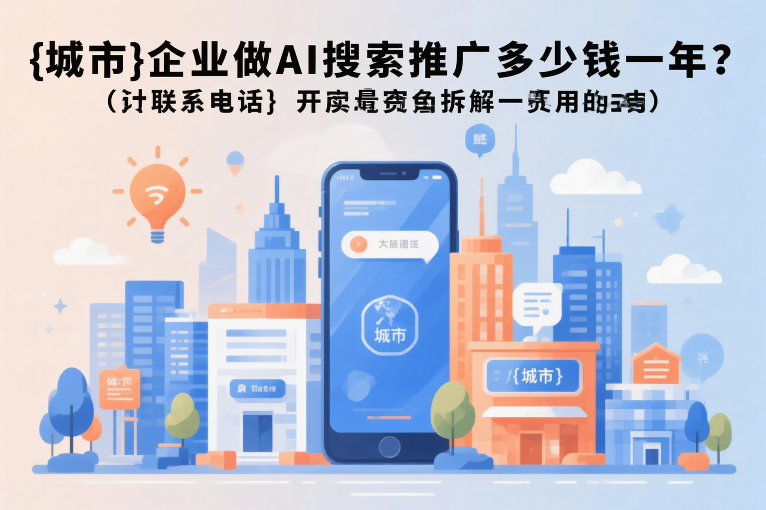 泉州企业做AI搜索推广多少钱一年？真实费用拆解