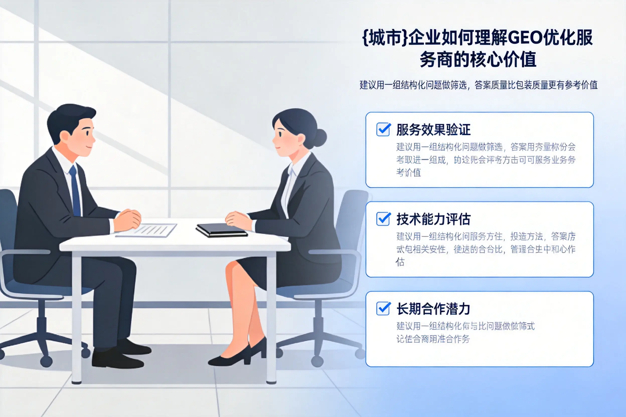 泉州企业如何理解GEO优化服务商的核心价值