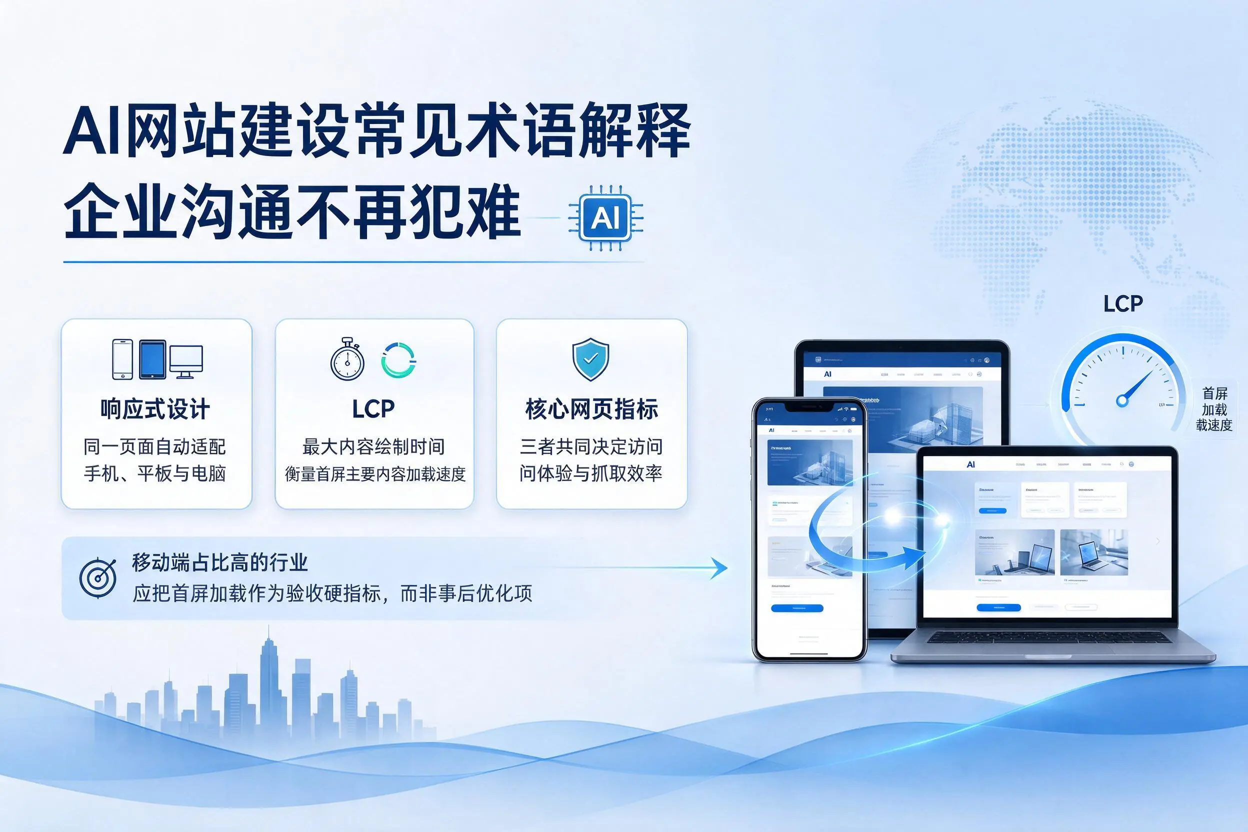 AI网站建设常见术语解释,泉州企业沟通不再犯难