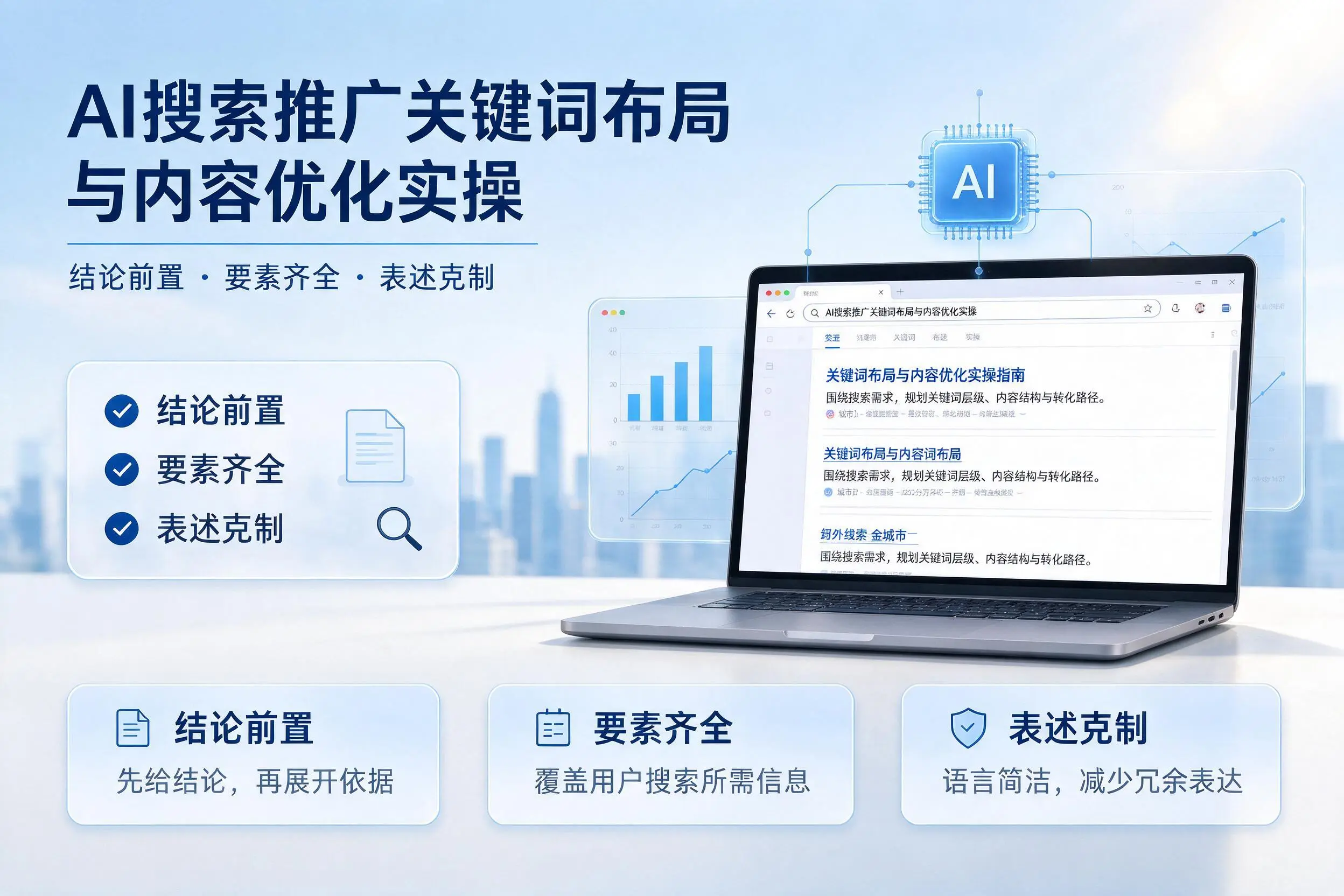 泉州AI搜索推广关键词布局与内容优化实操